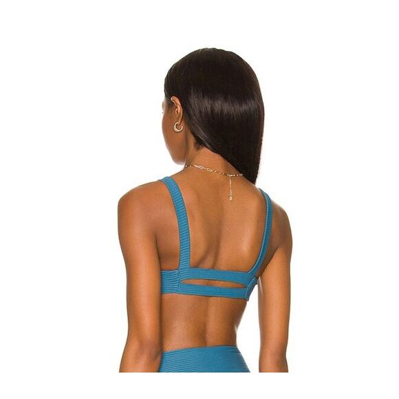 L*Space Jess Bikini Top in Oceanside Blue Size Small NWT - Picture 2 of 6